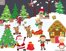 De monde de noel