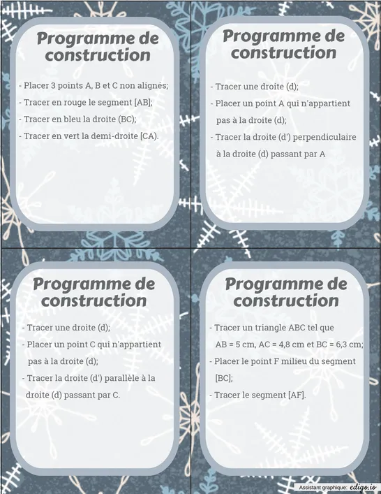 Programme de construction