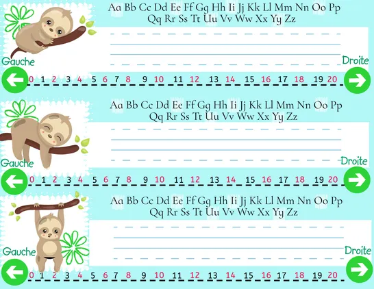 Étiquettes pour les bureaux (noms), 3e année, Cartes d’identification, Outils enseignants