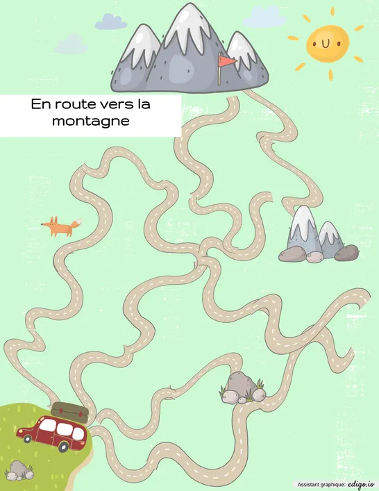 Labyrinthe - montagne