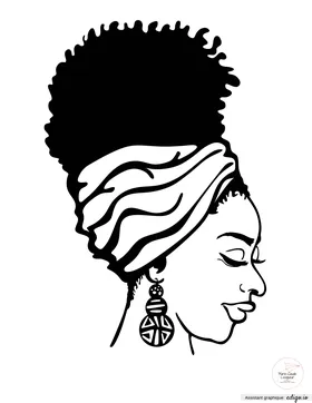 Coloriage - Mois de l'histoire des noirs