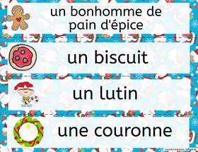Vocabulaire de Noel