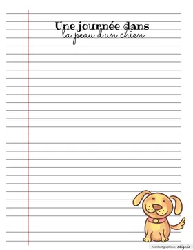 Écriture- Une journée dans la peau d'un chien