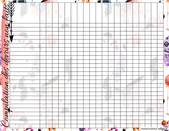 Compilation des devoirs non faits