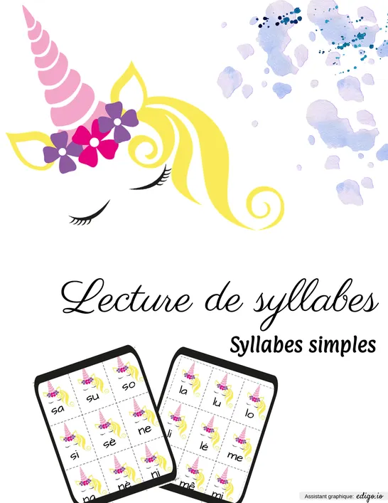 Syllabes simples