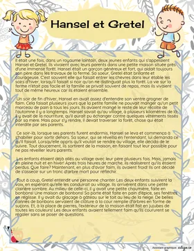Lecture - Hansel et Gretel - IsaProfEtc