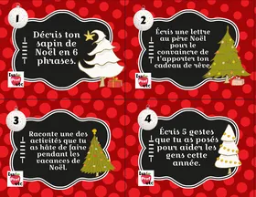 Amorces d'écriture - Noël