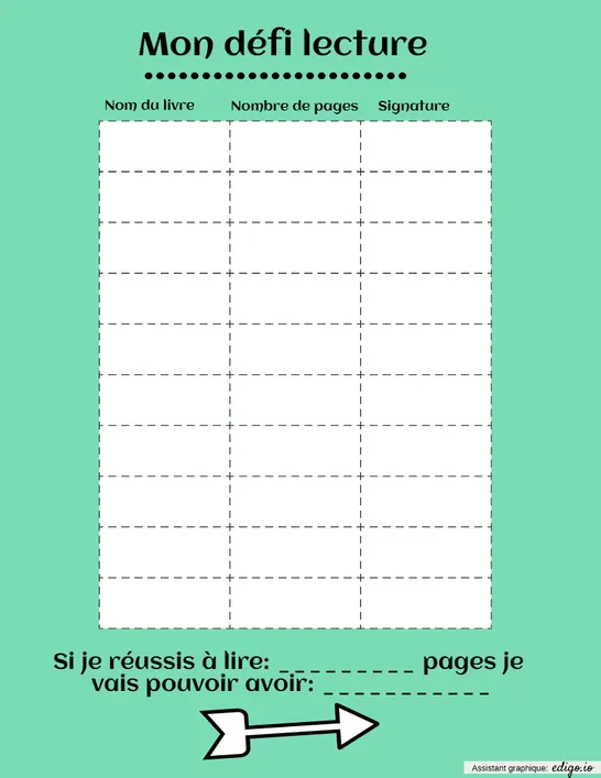 Défi lecture