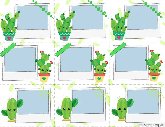 Cartes cactus