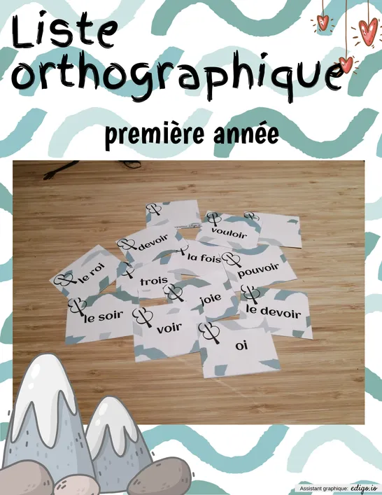 Liste 8 1re année