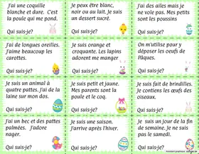 Devinettes Pâques