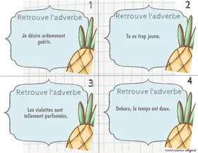 Adverbes
