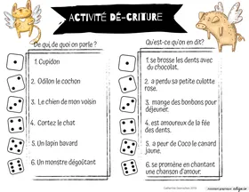 Activité DÉ-criture