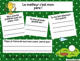 Fête des pères !