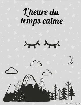 Affiche temps calme