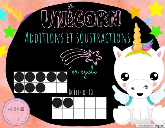 Additions et soustractions / boîtes de 10