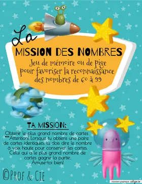 Mission des nombres
