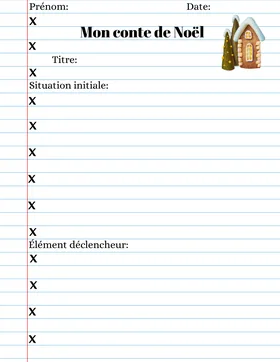 Conte de Noël en 5 temps