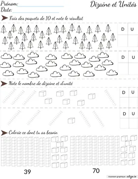 Dizaines et unités