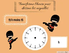 L'heure "moins"