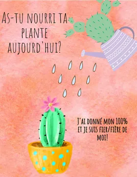 Système de motivation - Plante
