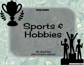 Sports task cards
