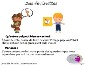Devinette - Aide visuel
