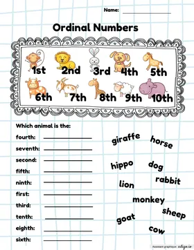 Ordinal Numbers