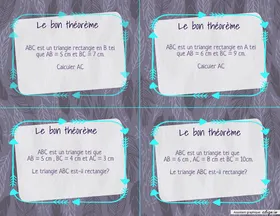 Le bon théorème - Pythagore - Trigonométrie