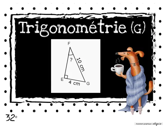 Trigonométrie calculs d'angles