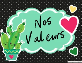 Valeurs-cactus