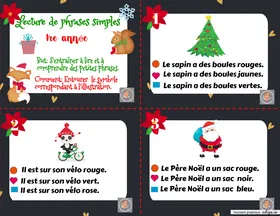 Phrases simples noel