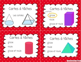 Cartes à tâches - solides