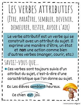 Verbes attributifs