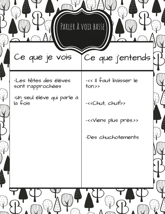 Habiletés sociales, Middle & High School, Posters, Teaching tools