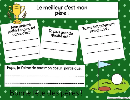 Fête des pères !