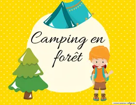 Camping en forêt