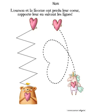 Traçage de la Saint-Valentin