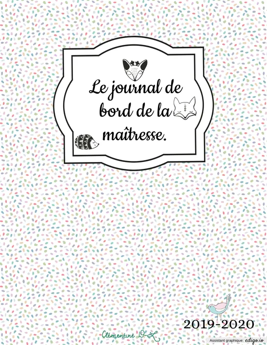 Cahier journal ime