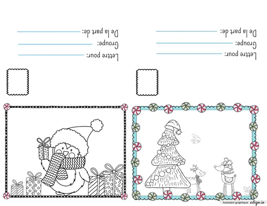 Cartes de Noël