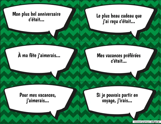Petits moments d'écriture