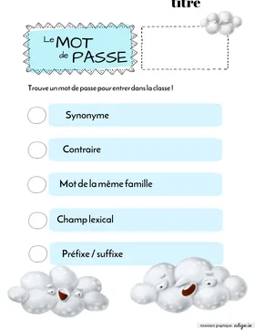Mot de passe