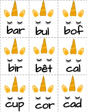 Syllabe cvc