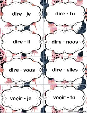 Verbes à conjuguer