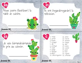 Cartes à tâches- É ou ER