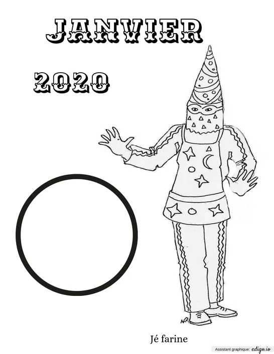 Coloriage de janvier2020