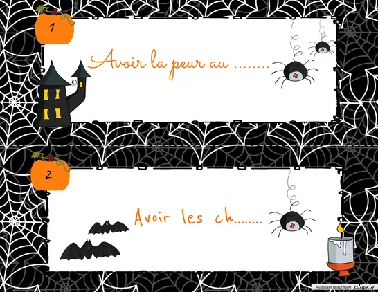 Expressions spécial Halloween