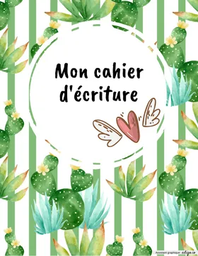 Cahier d'écriture