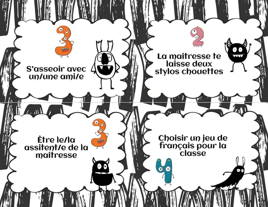 Cartes de prix, 6e année, Cartes à tâche, Outils enseignants