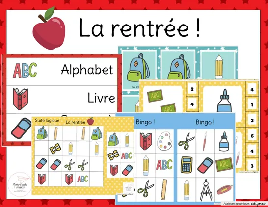 Thématique complète - La rentrée !
